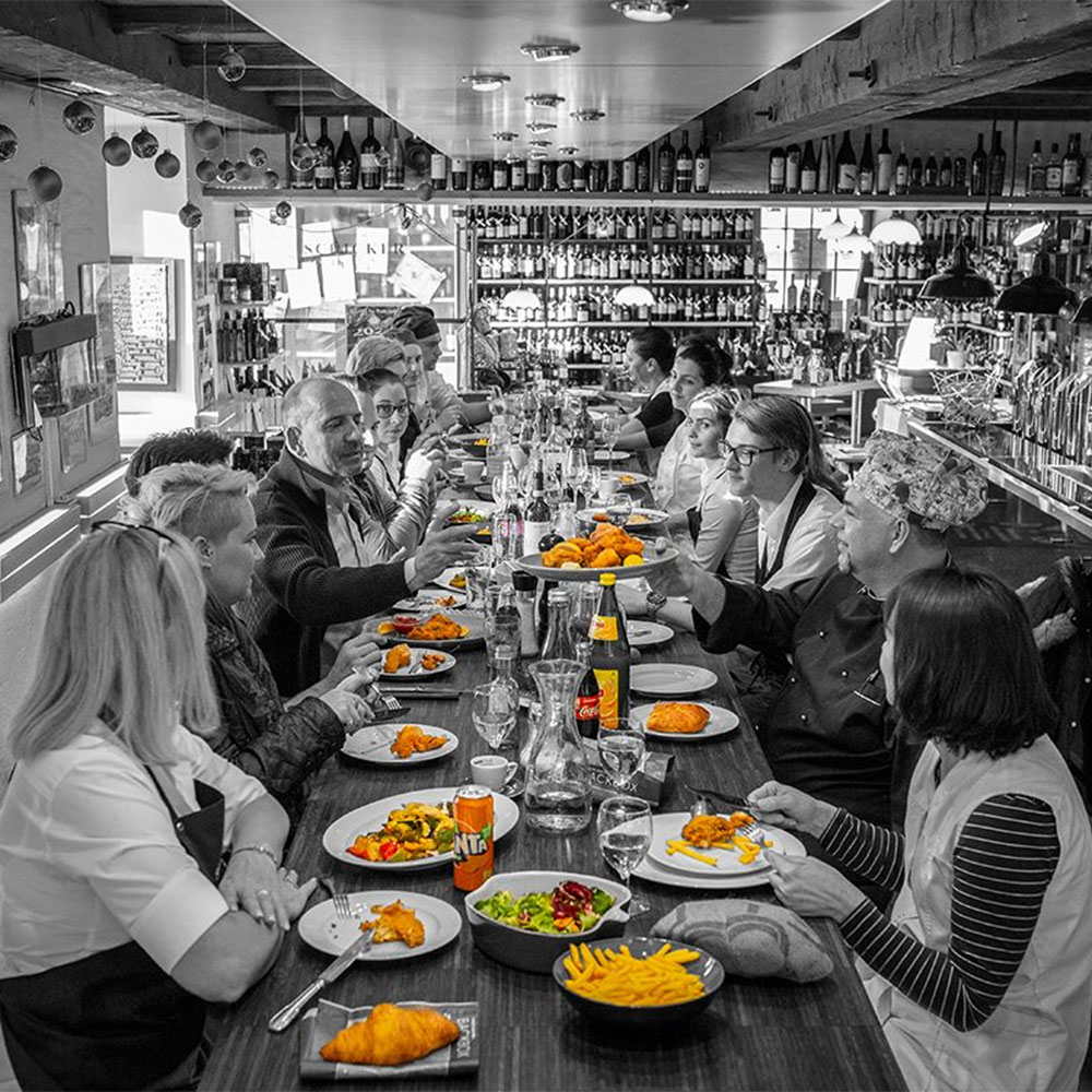Essen und Trinken im Restaurant Schicker in Kapfenberg