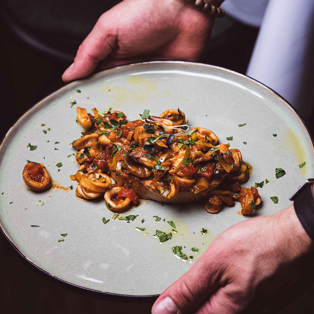 Essen im Restaurant Schicker in Kapfenberg